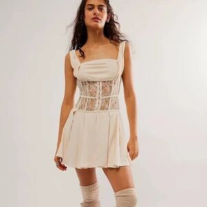 Free People Lace Mini Dress size 2